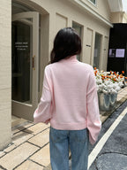 Pull Femme Col Montant