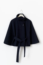 Sofia – Manteau laine femme à col élégant