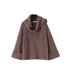 Pull Maille & Col Écharpe