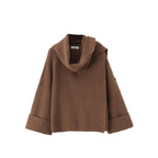 Pull Maille & Col Écharpe