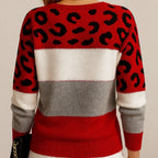 Pascaline - Sweat Imprimé Panthère Chic