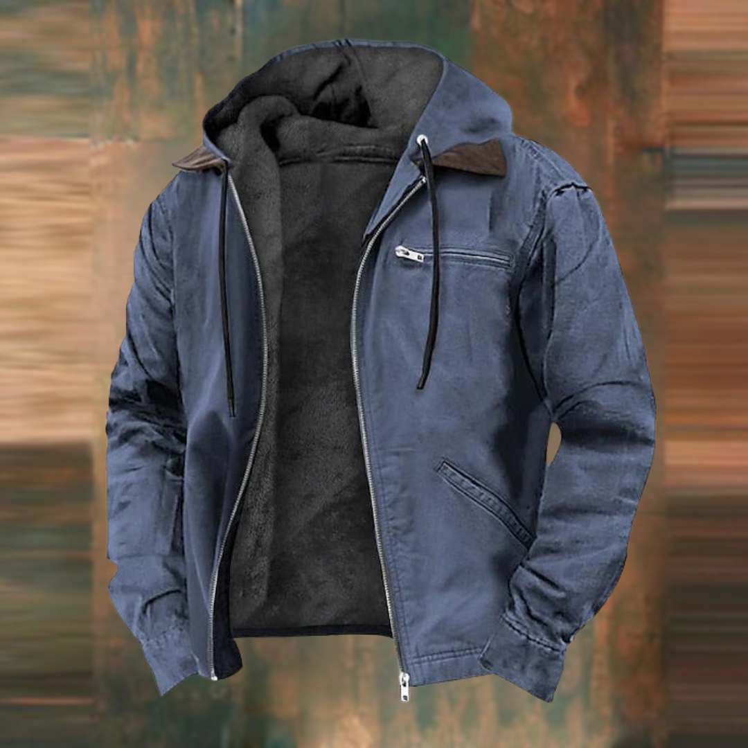 Victor - Veste Cuir Élégante Moderne Homme