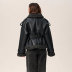 Manteau Ceinturé Clara™ – Élégance urbaine & chaleur raffinée