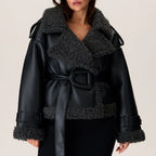 Manteau Ceinturé Clara™ – Élégance urbaine & chaleur raffinée