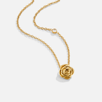 Rose Gold Pendant Necklace