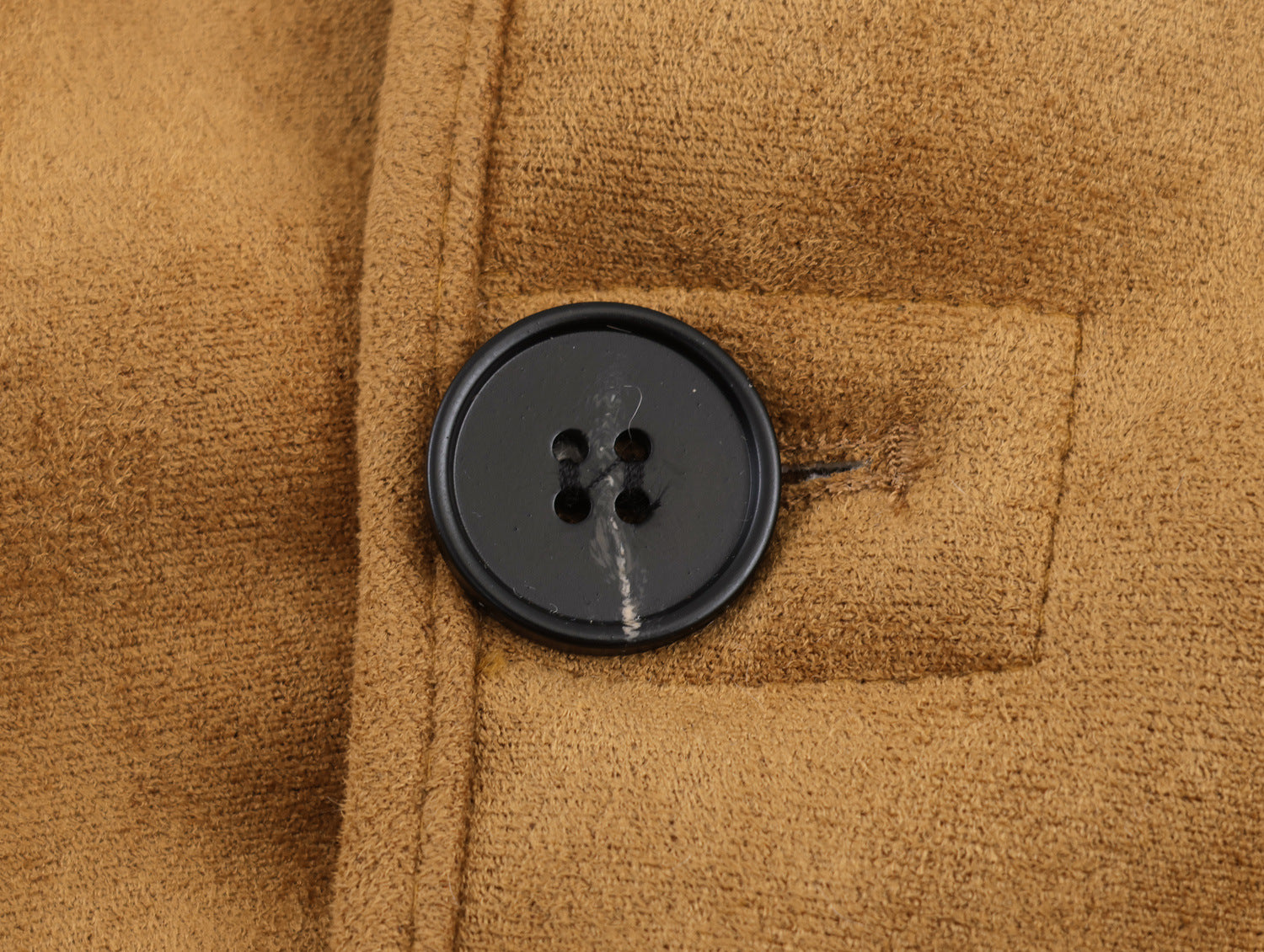 Veste Réversible Fausse Fourrure & Effet Suédine