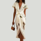 Elin | Robe portefeuille à imprimé floral