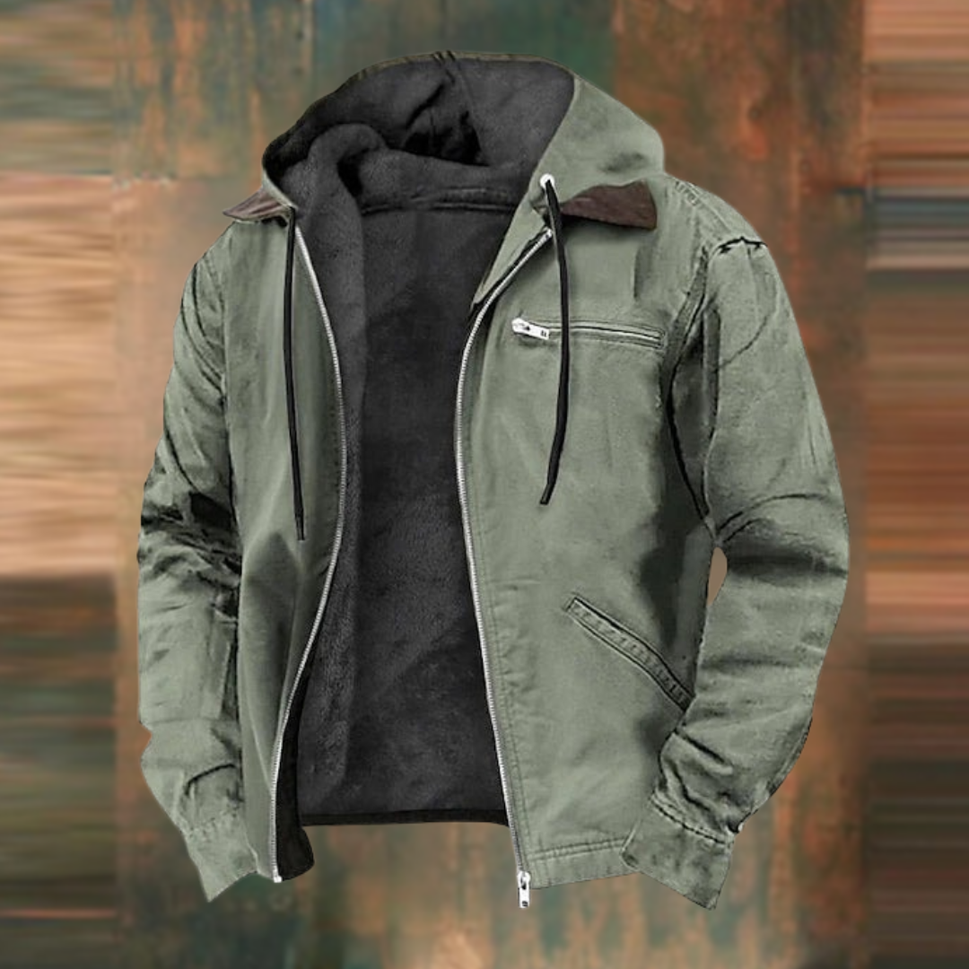 Victor - Veste Cuir Élégante Moderne Homme