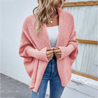 Aurore - Cardigan Tricoté Lâche Confort Femme