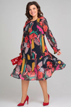Manuelle™ | Robe florale fluide élégante féminine