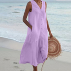 Louise - Robe d'Été Raffinée