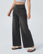 Ainsley - Jeans À Jambe Large Confortables