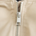 Veste Bomber Femme Courte à Manches Froncées