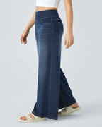 Ainsley - Jeans À Jambe Large Confortables