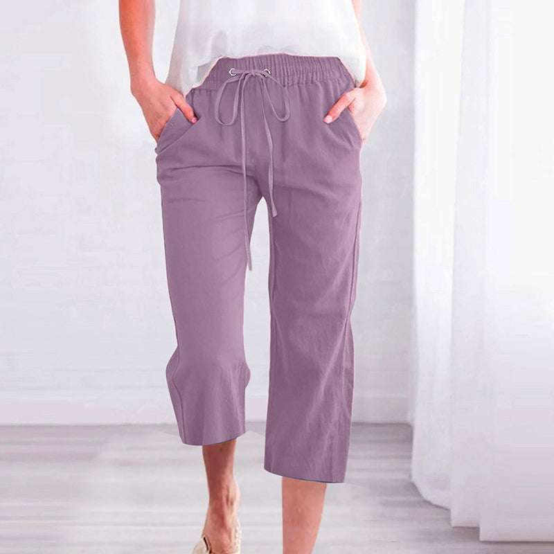 Ciara - Pantalon Cropped Quotidien