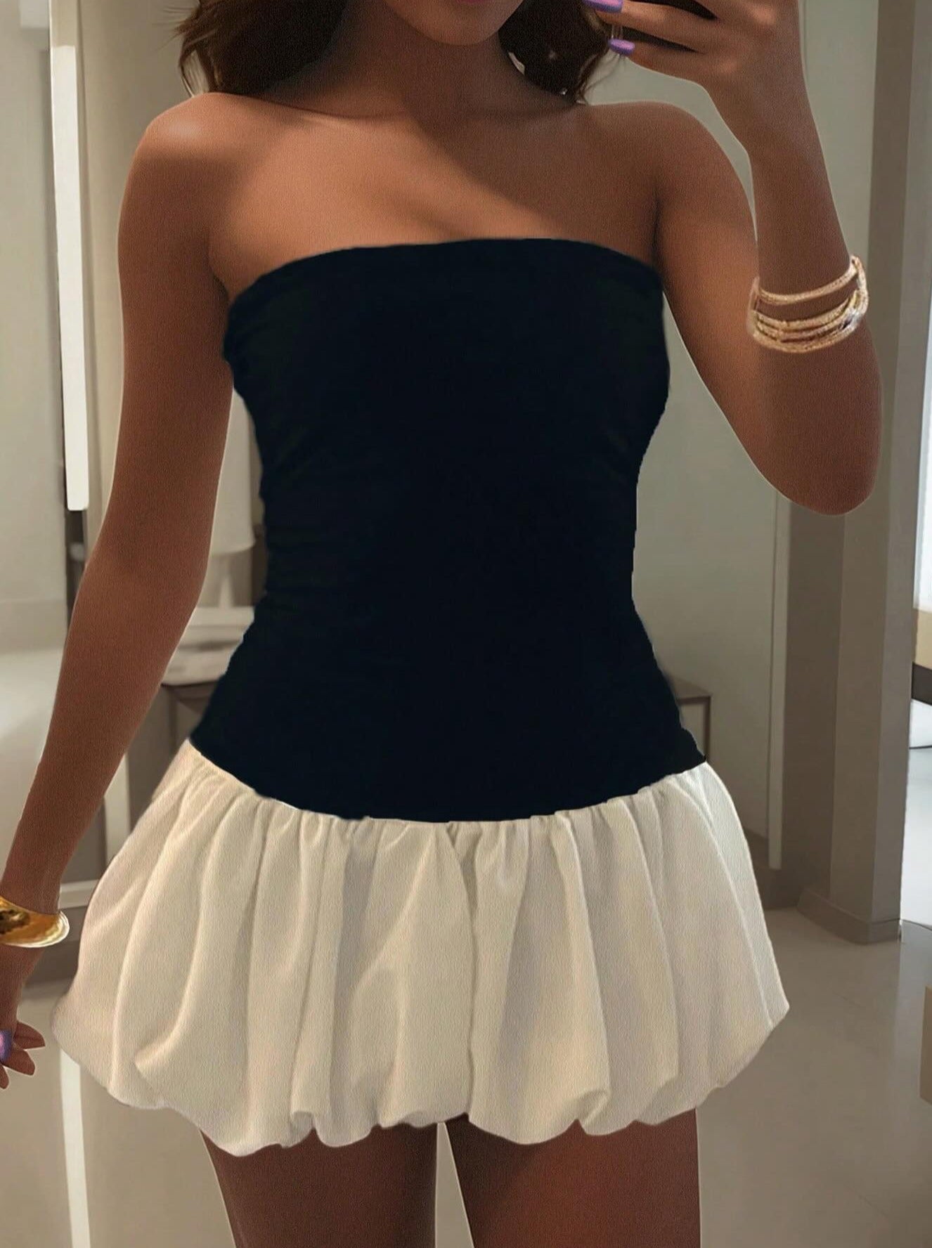 Kendall | Robe de Fête Basse Taux Tendance Élégant