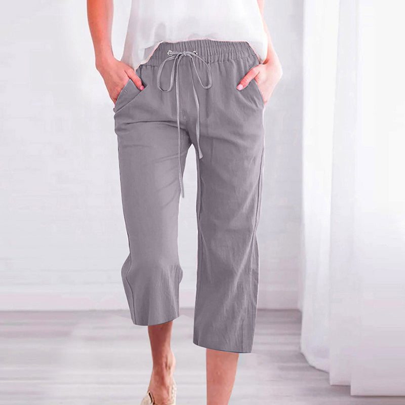 Ciara - Pantalon Cropped Quotidien