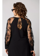 Lidia™ | La robe élégante à manches en dentelle