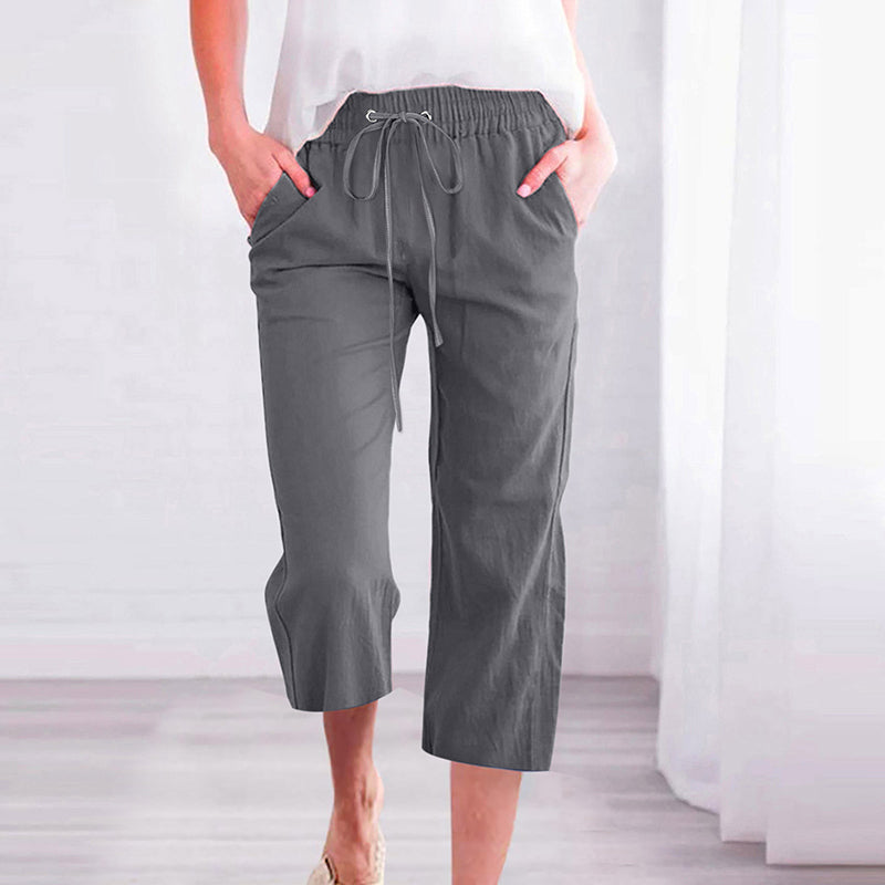Ciara - Pantalon Cropped Quotidien