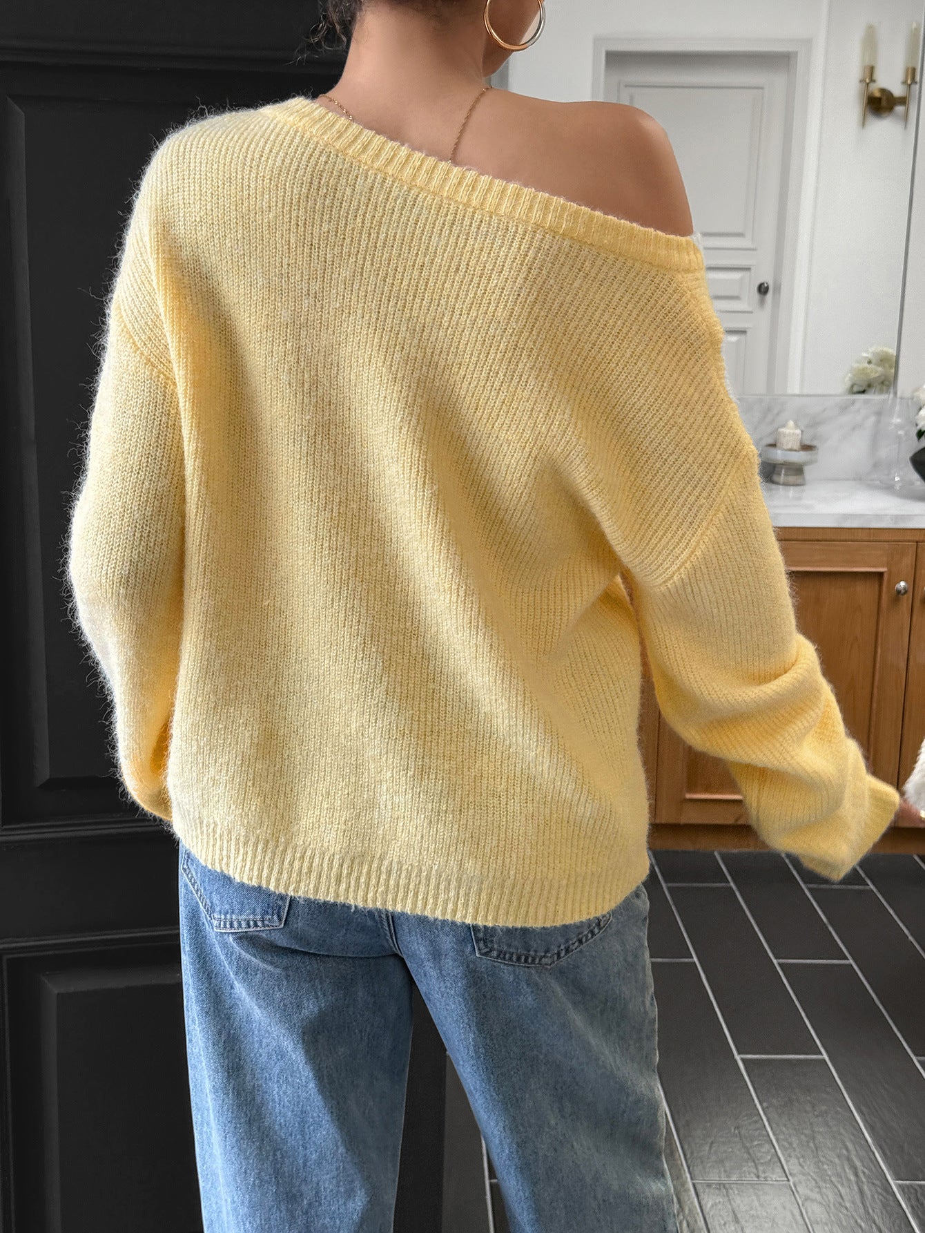 Pull Femme Épaules Dénudées