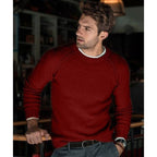 Maxime - Pull Tricot Doux Décontracté Confort Homme