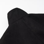 Cape Ceinturé Élégante à Col Montant