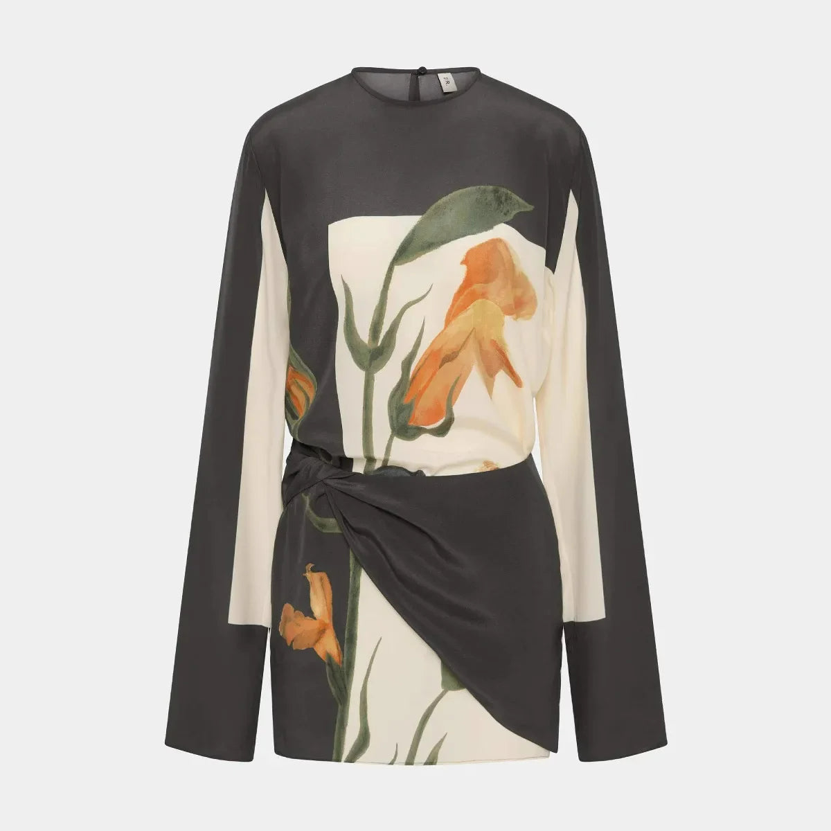 Constance | Robe Cocktail Mini Imprimé Floral Tendance Éclatant