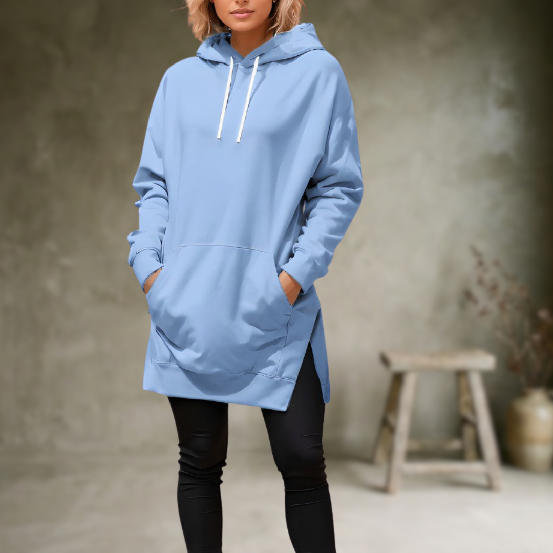 Ella | Robe à capuche oversize