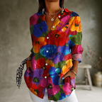 Rina | Blouse avec imprimé coloré