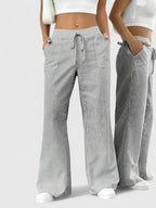 Dominique - Pantalon Large Élégant