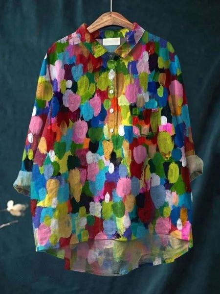 Julia - Blouse Florale Élégante