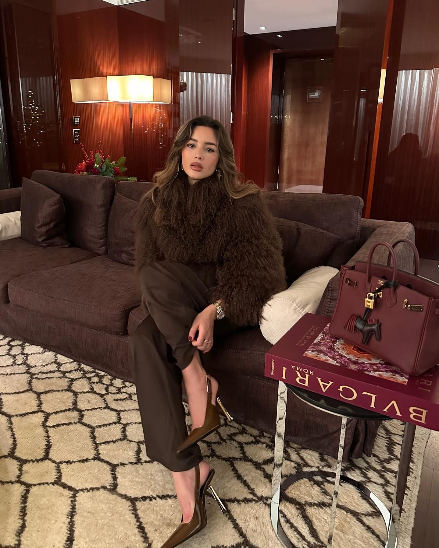 Veste Femme Chaude en Fausse Fourrure