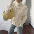 Pull Femme Col Montant