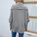 Aurore - Cardigan Tricoté Lâche Confort Femme
