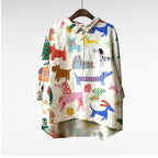 Charlotte - Blouse Lin Tendance Imprimée Femme