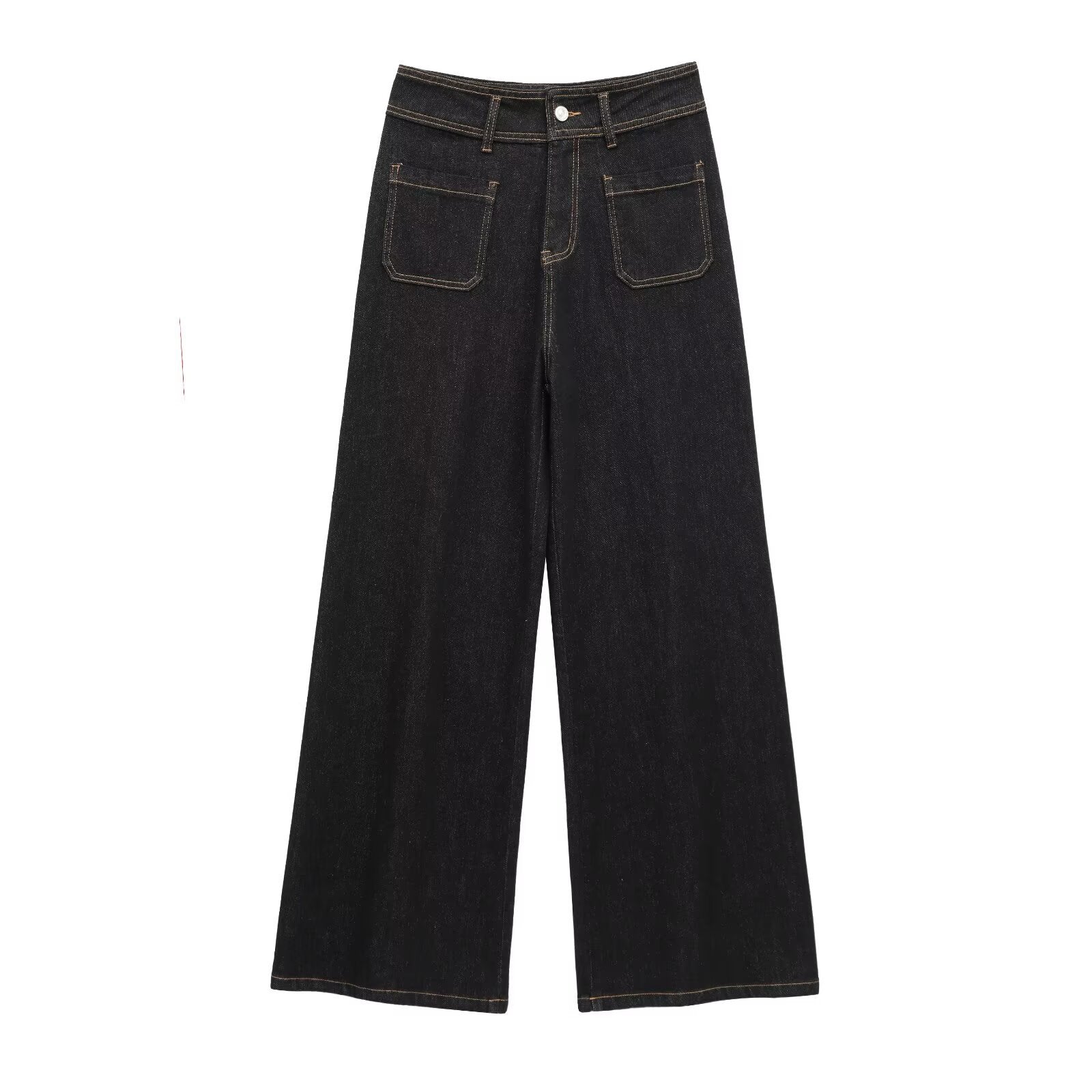 Jean Large Taille Haute