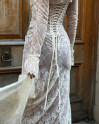 Livilla | Robe Maxi en Dentelle Tendance Élégante