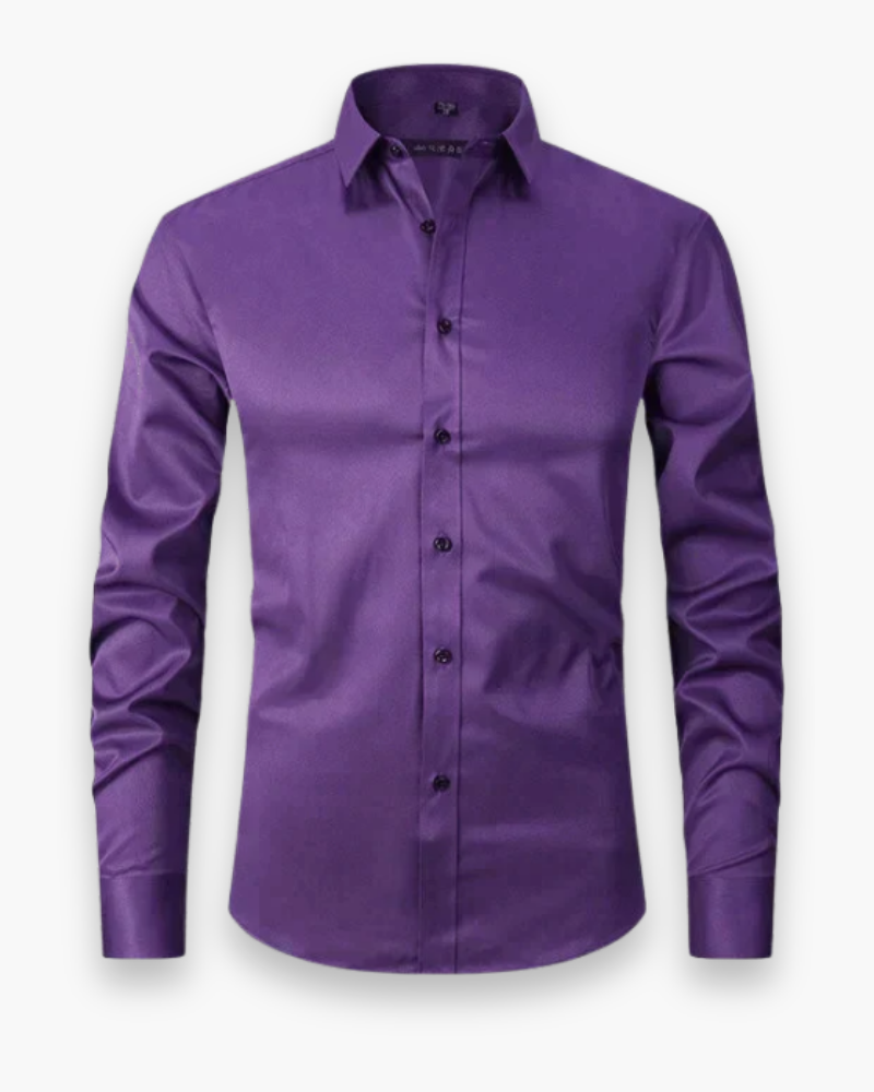 Chemise Slim Fit Pour Homme | Chic Et Respirante