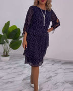 Auterelle | Robe élégante à pois