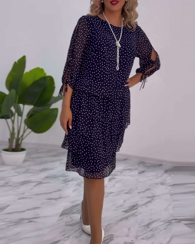 Auterelle | Robe élégante à pois