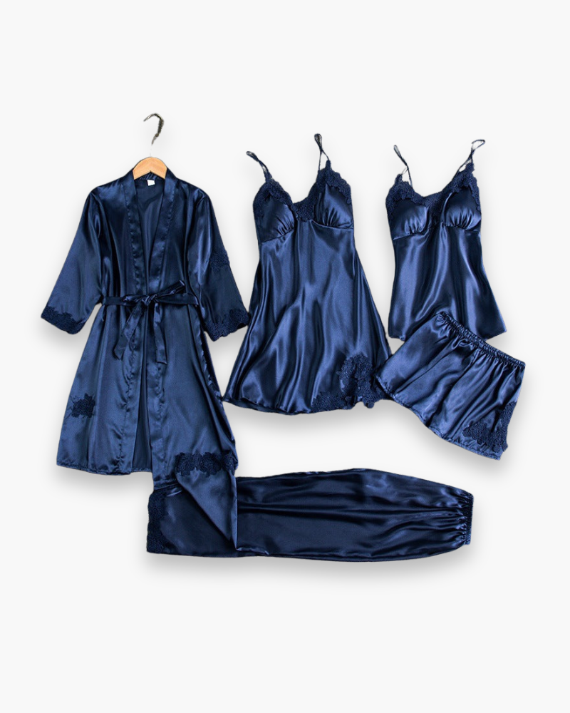 Ensemble de Pyjama Chic pour Femme | Confortable et Doux – Bleu