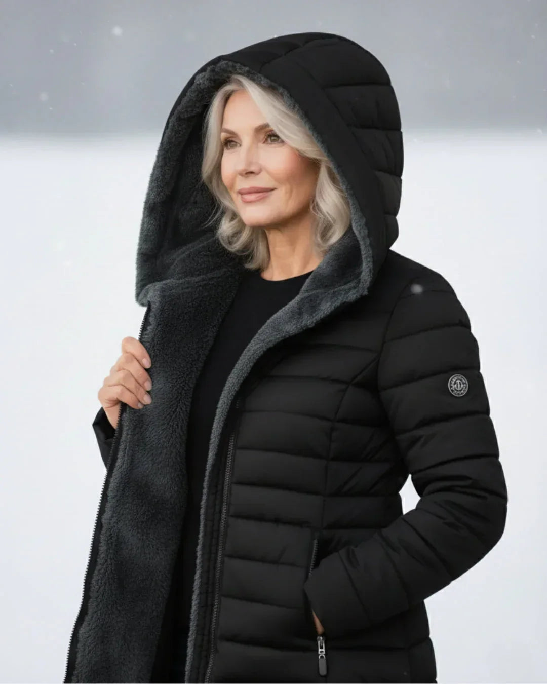 Olivia | Manteau d'hiver matelassé