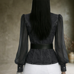 Rox | Chemisier structuré en denim Valerisse pour femme