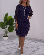 Auterelle | Robe élégante à pois