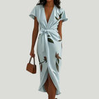 Elin | Robe portefeuille à imprimé floral