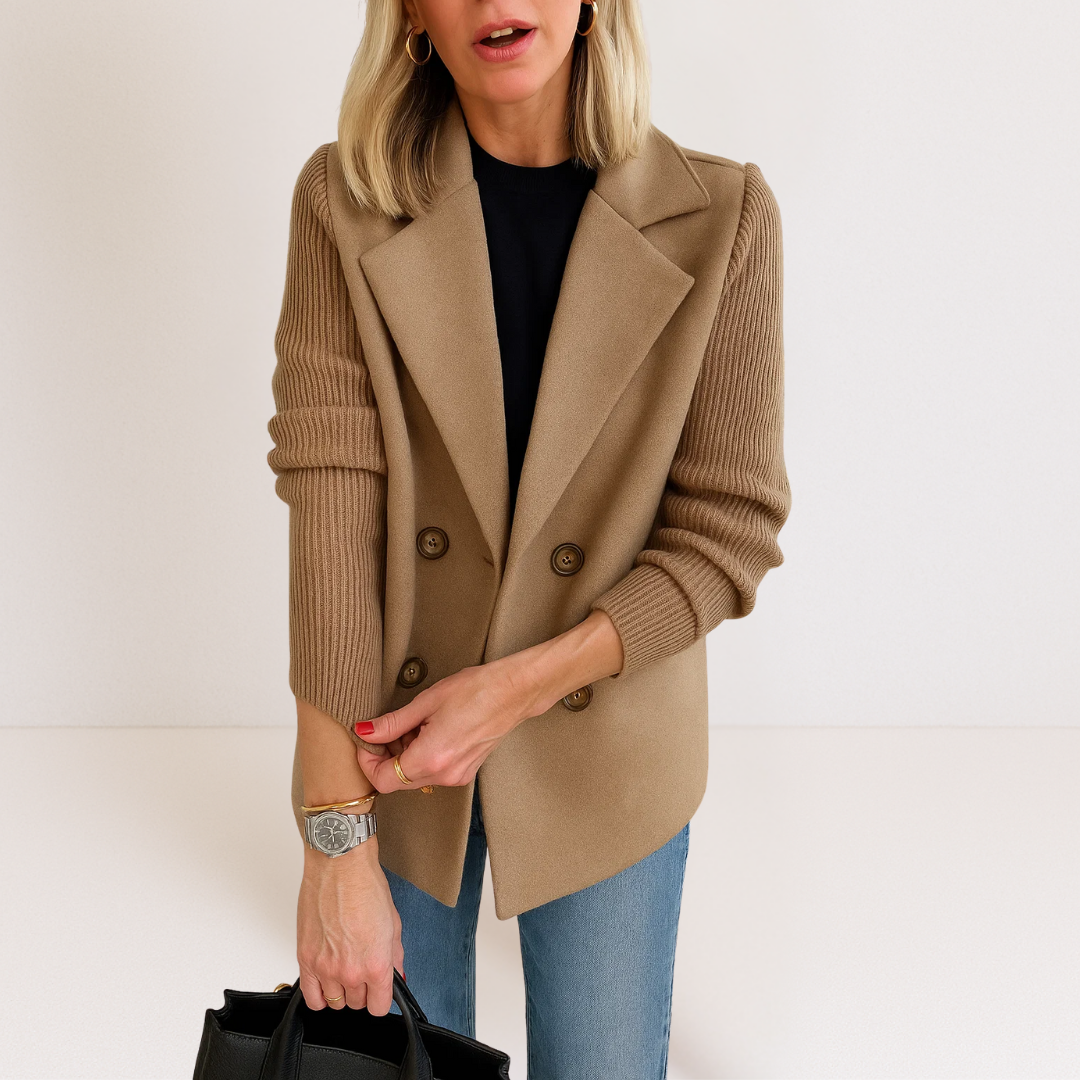 Martine - Veste Élégante En Tricot