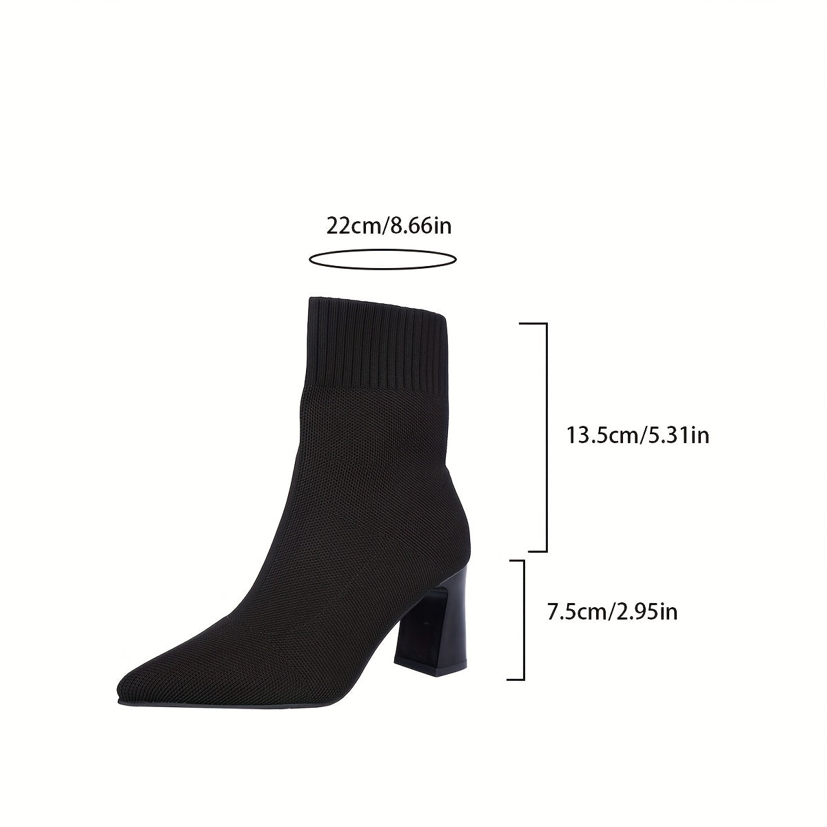 Juliette | Bottines Élégantes à Bout Pointu & Talon Carré