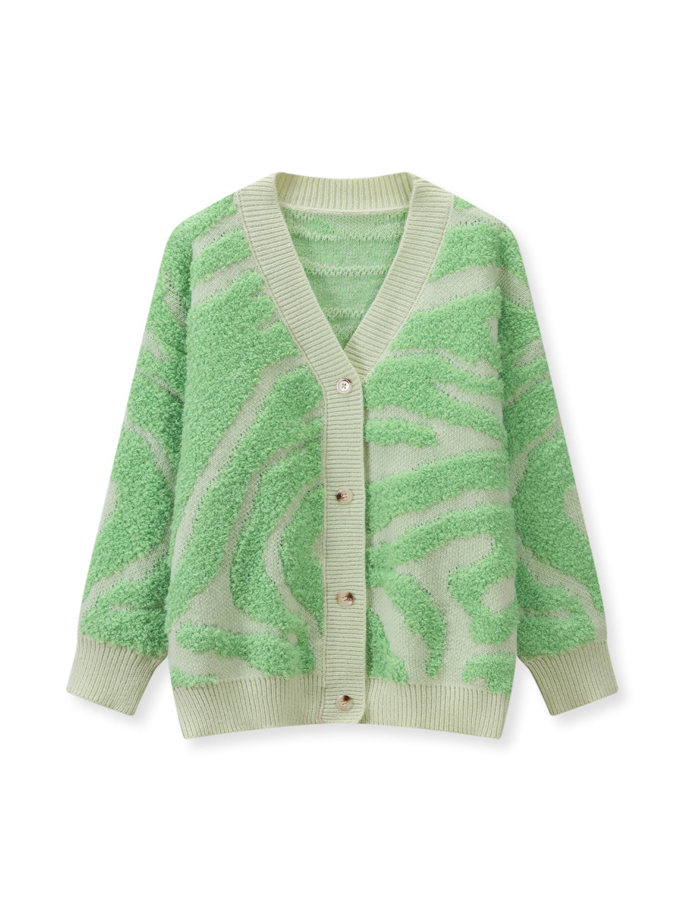Cardigan Femme Imprimé Zèbre