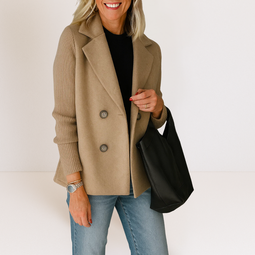 Martine - Veste Élégante En Tricot