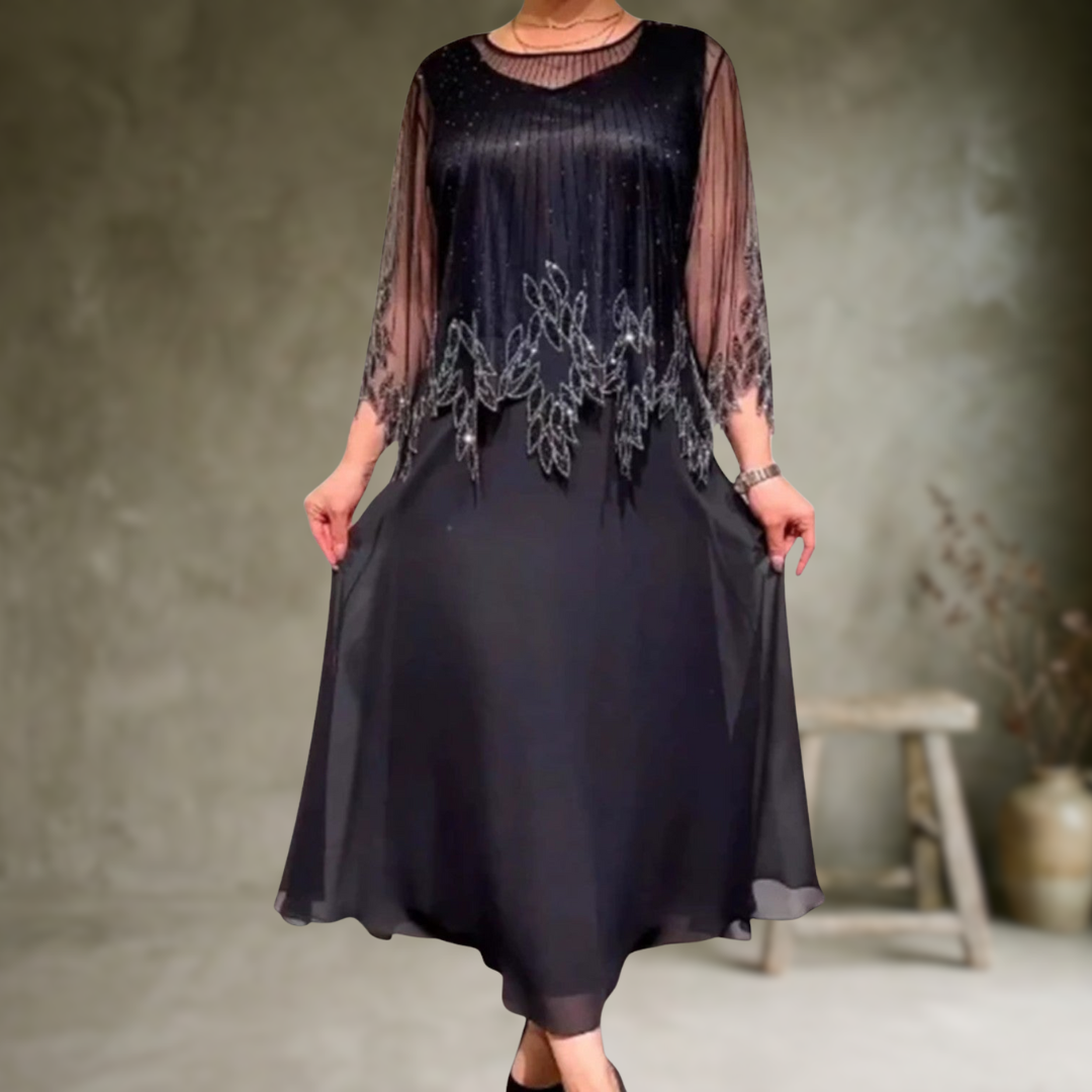 Doris | Elegant midi Robe